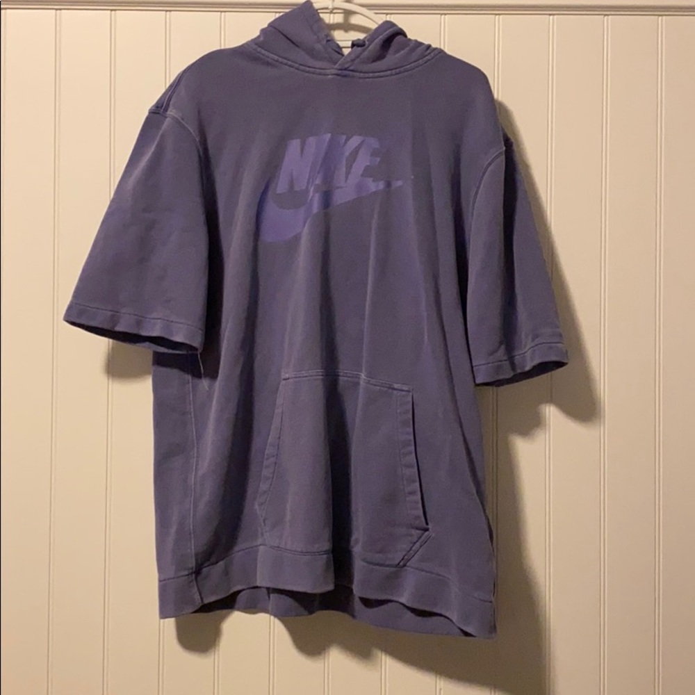 Mens Nike Short Sleeve Hoodie.